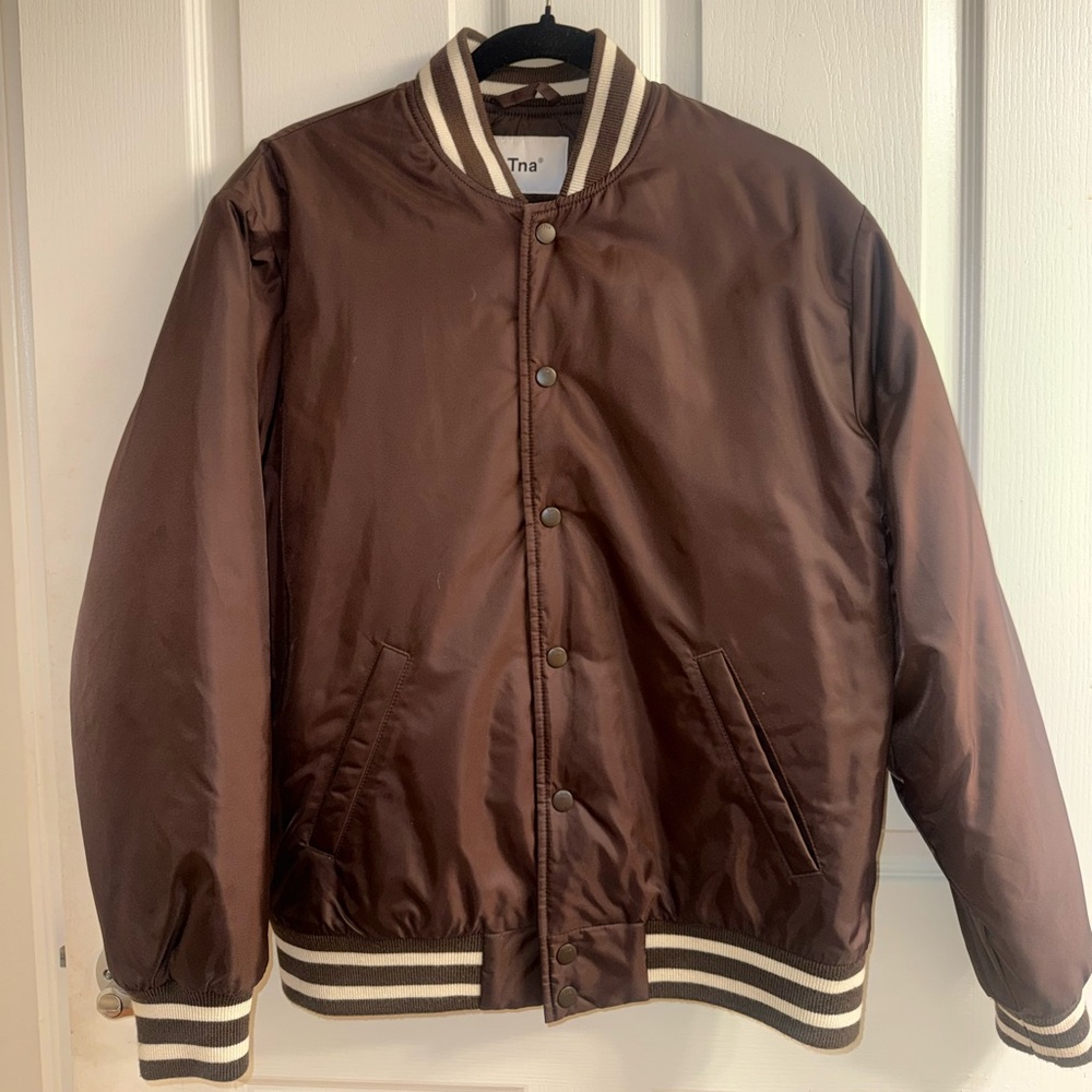 Brown Varsity Jacket